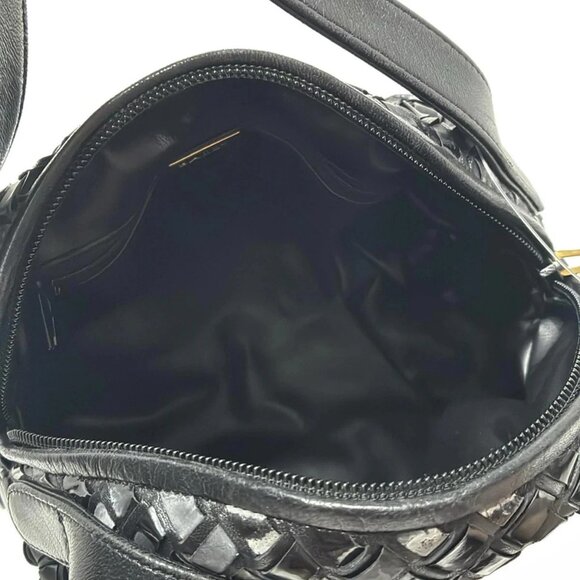 Auth BALLY - Black Leather Patent Leather (Synthetic Leather) Handbag - Picture 9 of 14